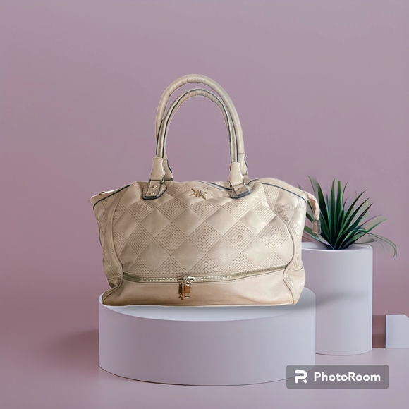 Kardashian Kollection Handbags - Kardashian Kollection | Tan / Cream Colour Bag